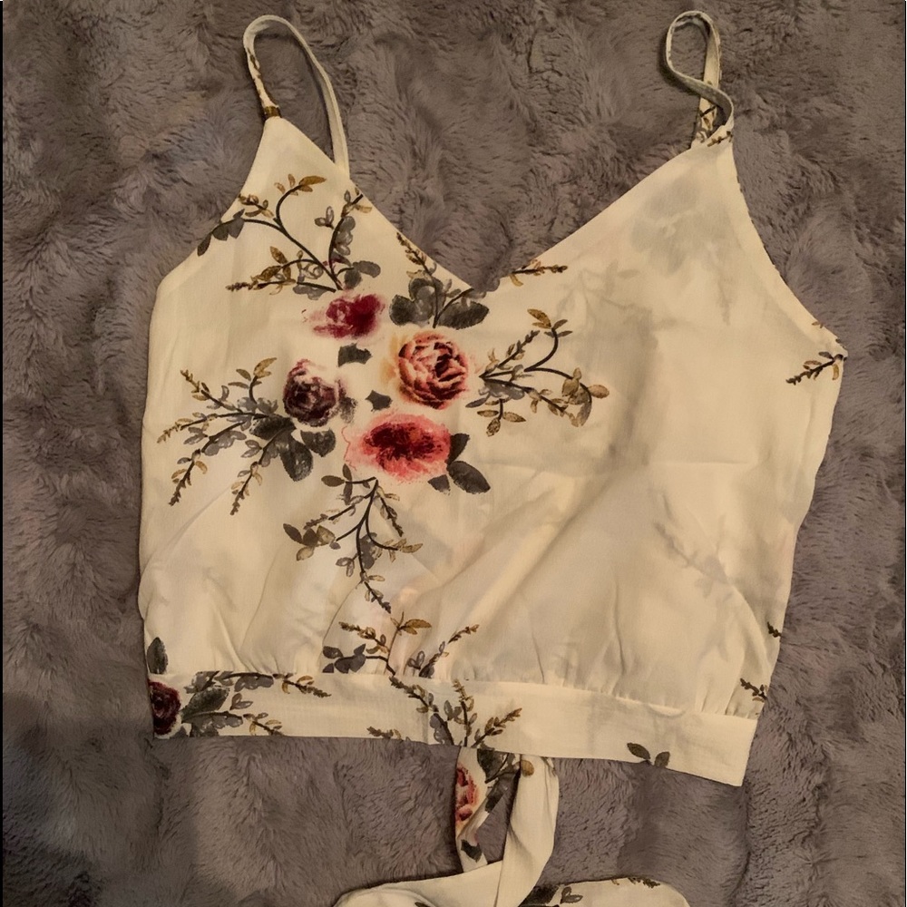 Floral Crop Top